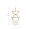 Hello Honey® Gold Geometric Metal Wall Hanging with Tassel